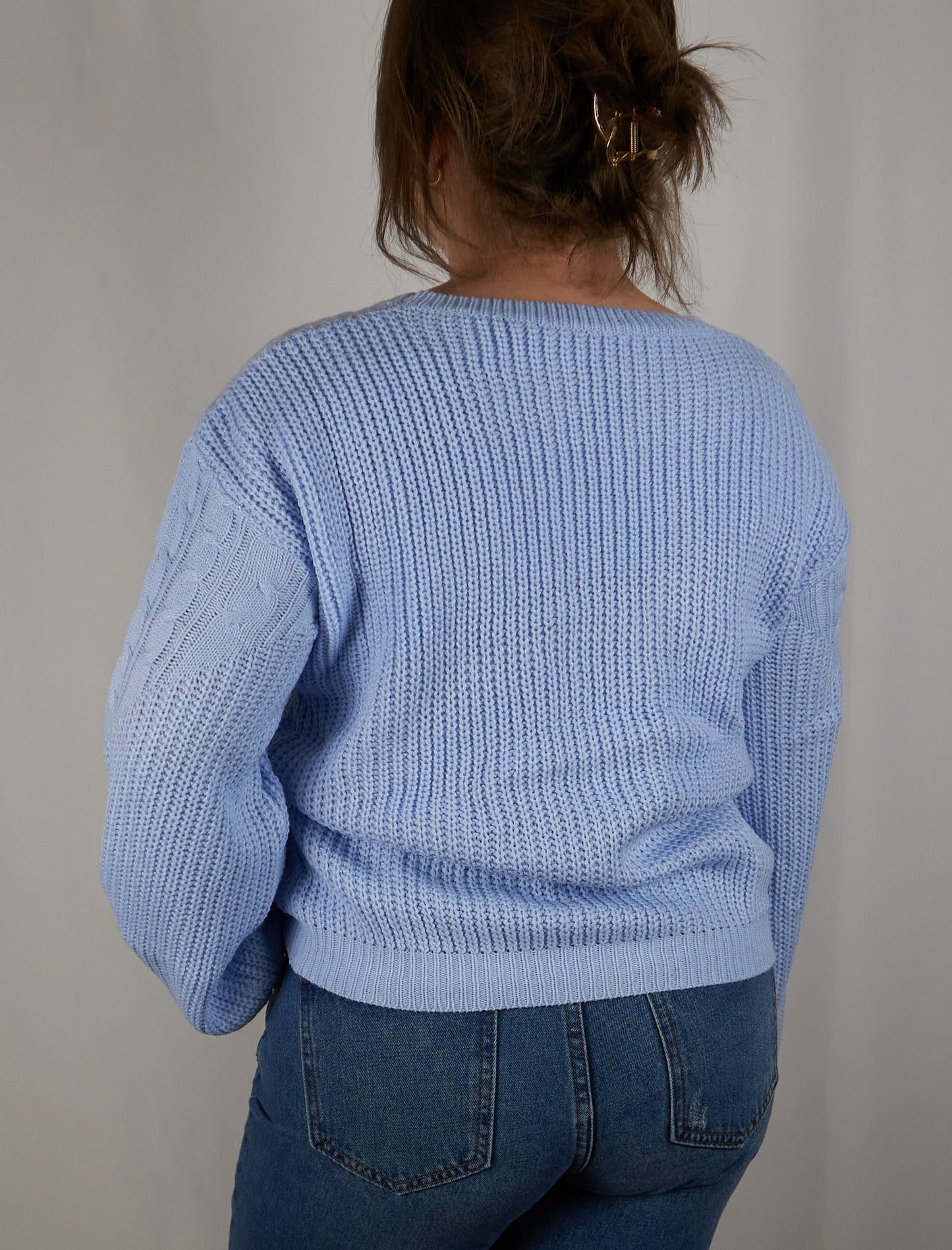 Cable Knit Crew Neck